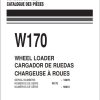 Komatsu Wheel Loader W170 1 Part Book PXPB03840105
