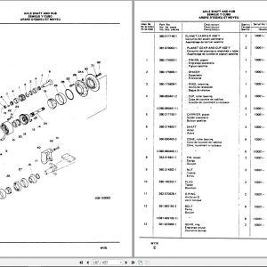 Komatsu Wheel Loader W170 1 Part Book PXPB03840105 1
