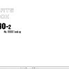 Komatsu Wheel Loader W90 2 Part Book PEPB03820204