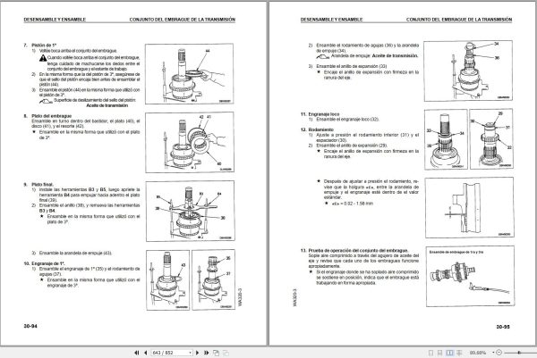 Komatsu Wheel Loader WA320 3 Shop Manual ES 1