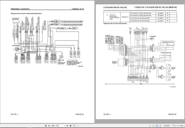 Komatsu Wheel Loader WA320 5L Shop Manual GSBM012003 ES 1