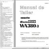 Komatsu Wheel Loader WA380 3 Shop Manual GSBM006102 ES