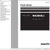 Komatsu Wheel Loader WA380Z 6 Part Book FENC0018 02