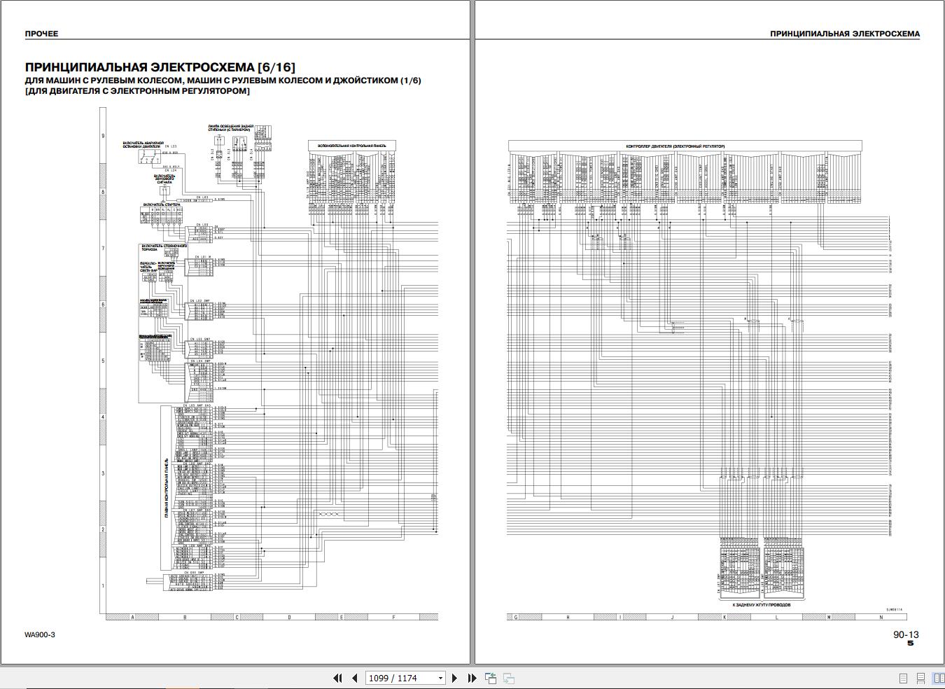 Komatsu Wheel Loader WA900 3 Shop Manual SRBM013509 RU 1