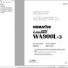 Komatsu Wheel Loader WA900L 3 Shop Manual SEBM035708