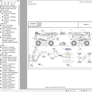 Manitou Mobile Elevating Platform 200 ATJE S1 Parts Catalog 647800