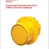 Oerlikon Torque Hub Planetary Final Drive CT05 CT07 Service Manual 50940041 REVA