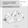 Rexroth Combination Pump AA20VG Repair Manual 917261 EN DE