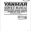 Yanmar Engine 4TNE94T 4TNE98T 4TNE106T Service Manual 915173