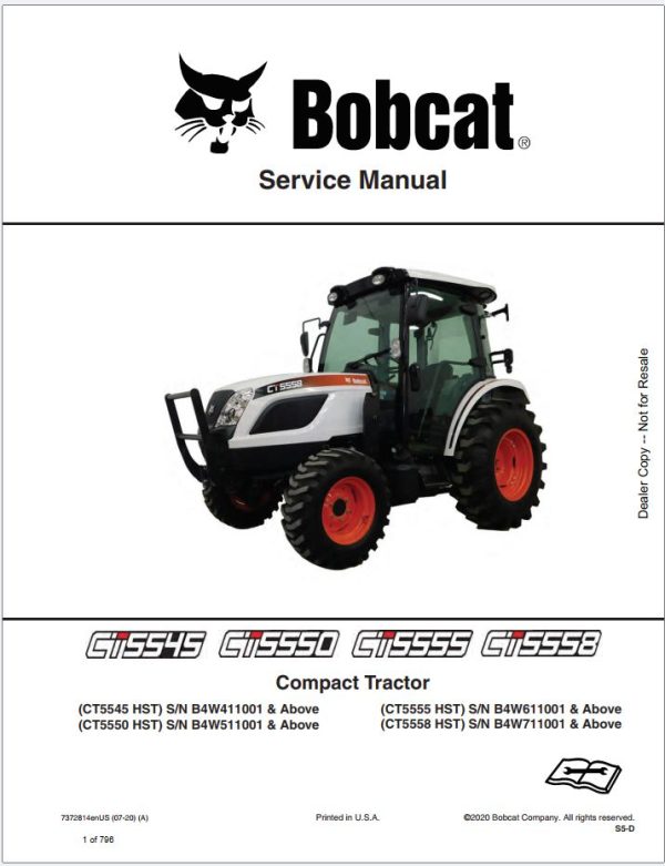 Bobcat Library Q4.2022 Service Shop Manual 14.7 GB PDF 2