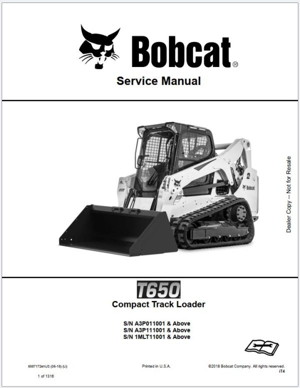 Bobcat Library Q4.2022 Service Shop Manual 14.7 GB PDF 3