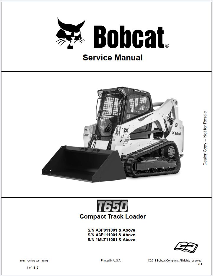 Bobcat Library Q4.2022 Service Shop Manual 14.7 GB PDF 3