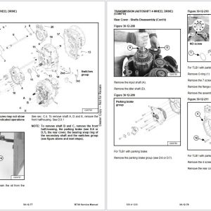 Bobcat Q4.2022 Backhoe Loader Schematic Operation Service Manual 1.30 GB PDF 3 1