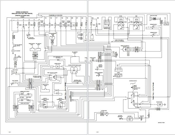 Bobcat Q4.2022 Backhoe Loader Schematic Operation Service Manual 1.30 GB PDF 4 1