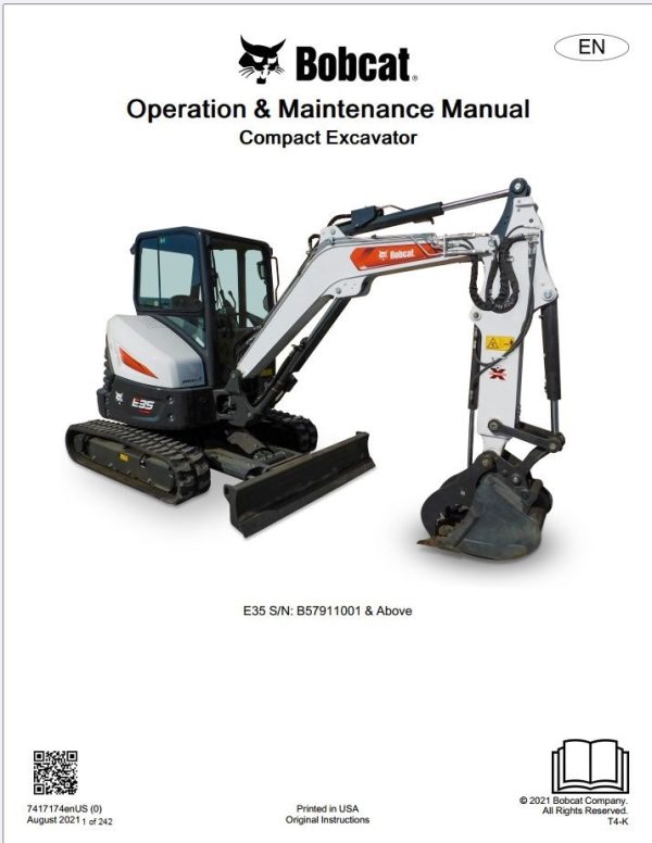 Bobcat Q4.2022 Schematic Parts List Operation Maintenance and Service Manual 41.7 GB PDF 2