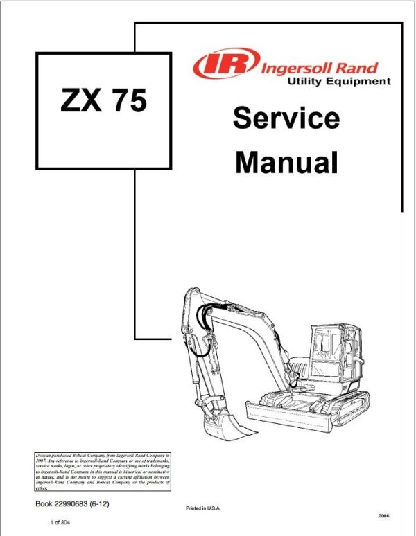 Bobcat Q4.2022 Schematic Parts List Operation Maintenance and Service Manual 41.7 GB PDF 4