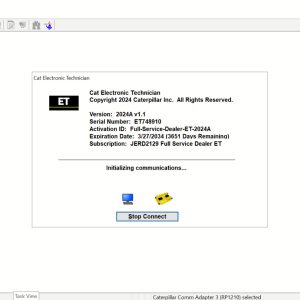 CAT Diagnostic Tool ET 2024A 1