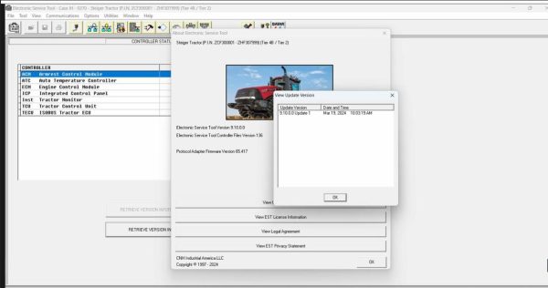 CNH EST 9.10 03.2024 Electronic Service Tool Remote Installation 1