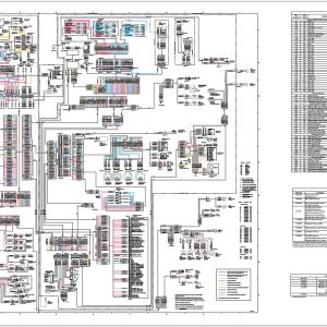 Caterpillar Excavator 318B Electric and Hydraulic Schematic 3