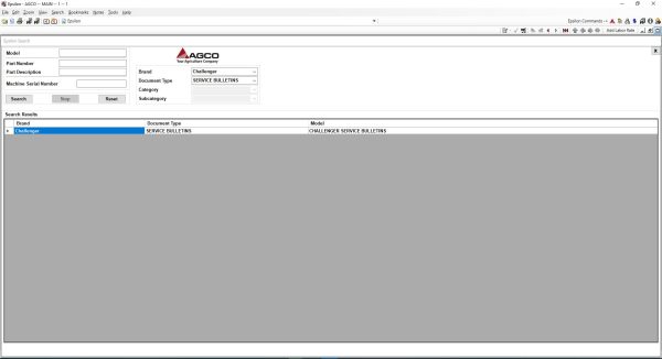 Challenger NA North America 12.2020 Parts Book Workshop Manuals 4