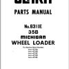 Clark Wheel Loader 35B Parts Manual