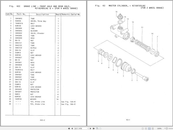 Clark Wheel Loader 35B Parts Manual 1