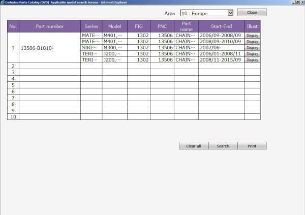 Daihatsu EPC 02.2022 Spare Parts Catalog 7