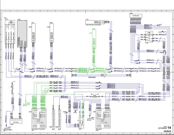 Fendt 500 Vario Gen3 VIN 439 440 441 442 00101 Electrical Schematic 1