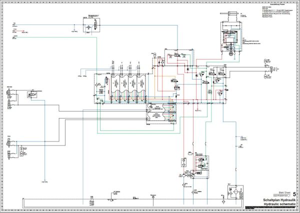Fendt 500 Vario Gen3 VIN 439 440 441 442 00101 Hydraulic Circuit Diagrams 712691 1