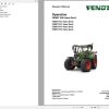 Fendt 500 Vario Gen3 VIN 439 440 441 442 00101 Operators Manual