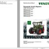 Fendt 500 Vario Gen3 VIN 439 440 441 442 00101 Pneumatic Circuit Diagram 712588
