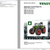 Fendt 700 Vario Gen7 VIN 706 707 708 709 Hydraulic Circuit Diagrams 968199