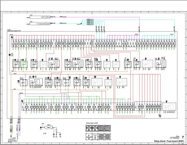 Fendt 900 Vario Gen7 VIN 968 969 970 971 Electrical Schematic 1