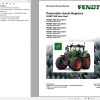 Fendt 900 Vario Gen7 VIN 968 969 970 971 Pneumatic Circuit Diagrams 737829