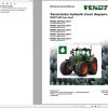 Fendt 900 Vario Gen7 VIN 968 969 970 971 Transmission Hydraulic Circuit Diagrams 738110