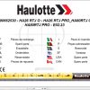 Haulotte Articulating Booms HA26 RTJ O to HA80RTJ PRO Parts Manual 4000662530 EN FR