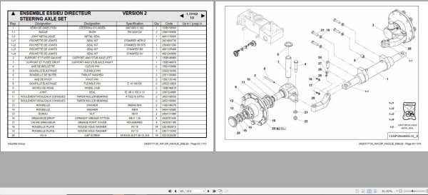 Haulotte Electric Articulating Booms HA12IP HA33JE Parts Manual 2420317130 EN FR 1
