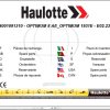 Haulotte Electric Scissor Lifts OPTIMUM 8AE OPTIMUM 1931E Parts Manual 4001091310 EN FR