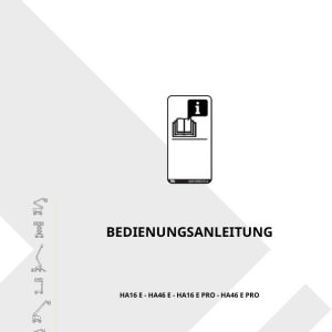 Haulotte HA16 HA46 E PRO Operator Manual 4001296410 12.2023 DE 1