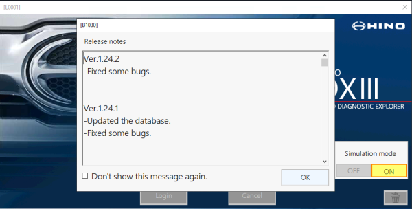 Hino DX3 Ver.1.24.2 03.2024 Diagnostic Software 2