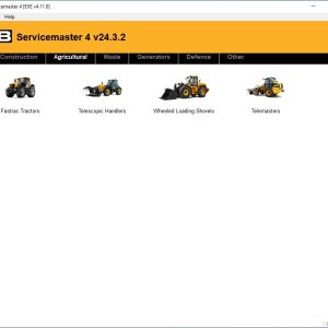 JCB ServiceMaster4 03.2024 V24.3.2 Diagnostic Software 2