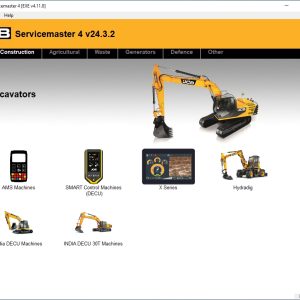 JCB ServiceMaster4 03.2024 V24.3.2 Diagnostic Software 7