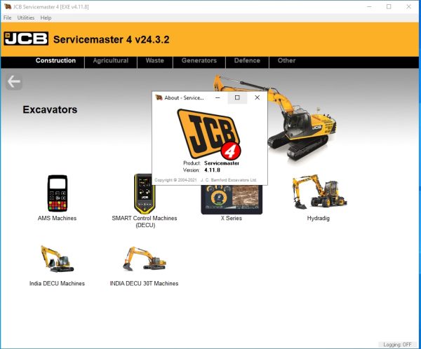 JCB ServiceMaster4 03.2024 V24.3.2 Diagnostic Software 8