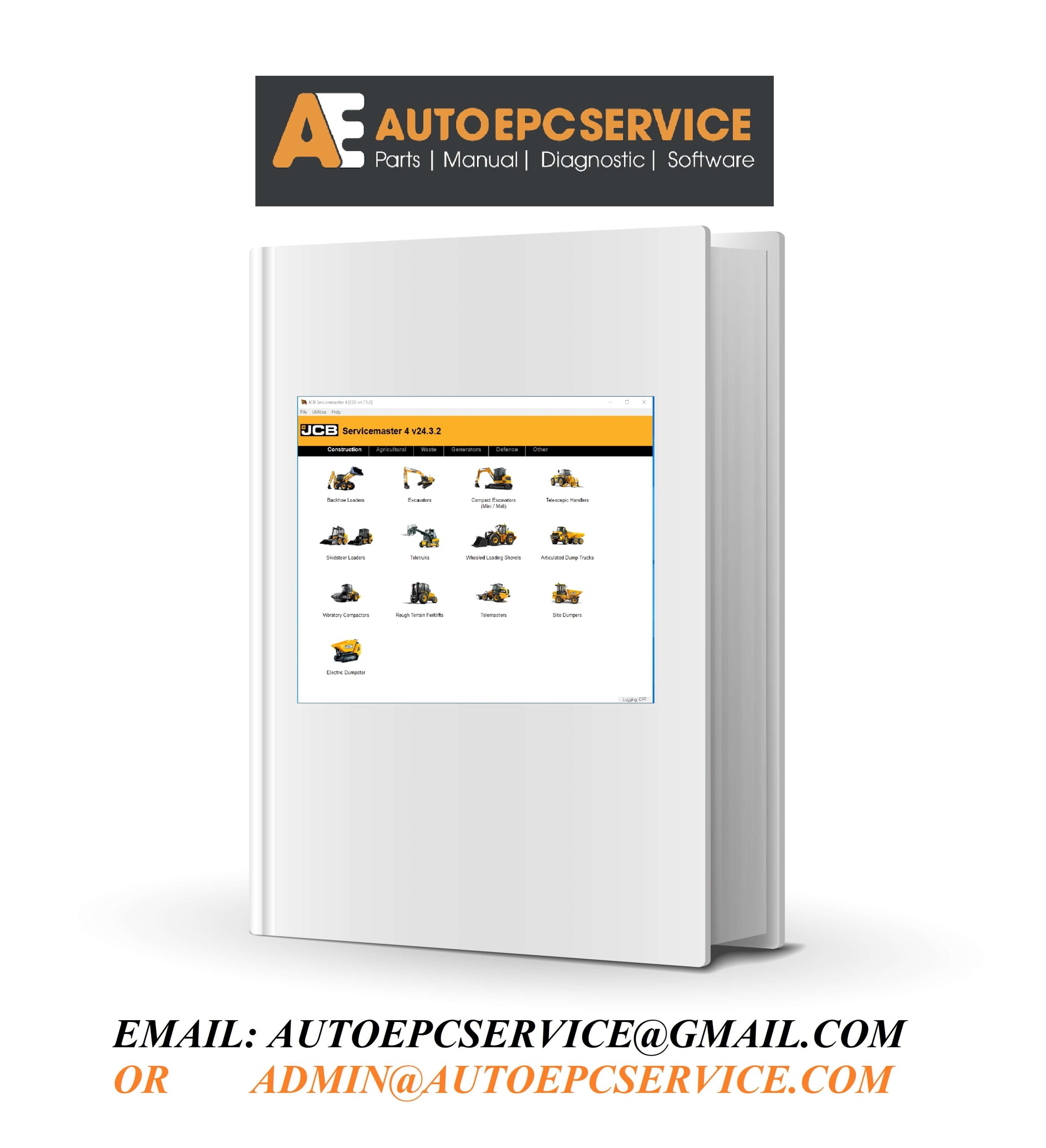 JCB ServiceMaster4 03.2024 V24.3.2 Diagnostic Software scaled