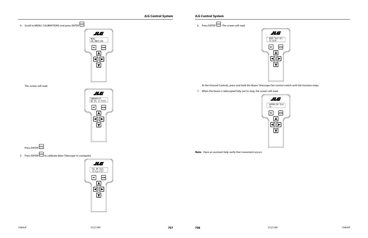 JLG Boom Lifts 1500AJP Service Maintenance Manual 31221389 2023 PVC 2301 1