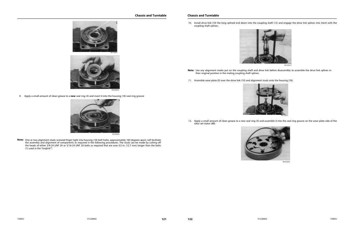JLG Boom Lifts 1500SJ Service Maintenance Manual 31220602 2022 PVC 2207 1