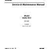 JLG Boom Lifts 450AJ HC3 Service Maintenance Manual 31220649 2023 PVC 2207
