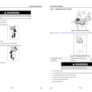 JLG Boom Lifts 800AJ HC3 Service Maintenance Manual 31220620 2022 PVC 2207 1