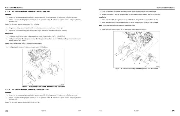 JLG Boom Lifts 800AJ Service Maintenance Manual 31222376 2023 PVC 2307 1