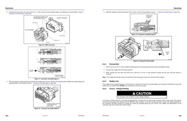 JLG Boom Lifts 800S 860SJ Service Maintenance Manual 31221371 2023 PVC 2301 1